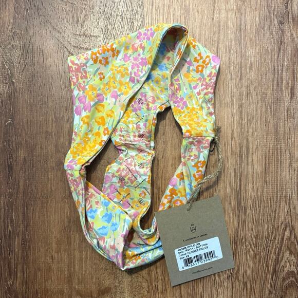 NWT Stone Fox Swim Roca Bottom In Flower Fields Size XS - Picture 3 of 4